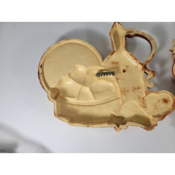 1970s Vintage Homco Syroco Lemon and Daisy Wall Plaque Set 7610 A&B MCM - Picture 4 of 7